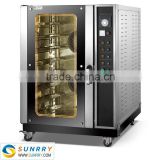 Hot sale high quality electric 8 trays bakery french bread cake baking oven machine used for kitchen