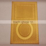 High Quality Gold Foil Paper Stickers Embossed thumbnail-1