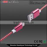 Original High Quality Mfi Custom Logo Colorful Nylon Braide USB Data Cable for Iphone 5 Mfi Charger Cable Mfi Certified thumbnail-2