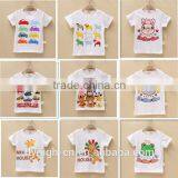 Round Neck Kids t Shirt Custom Cotton t Shirt Children thumbnail-3