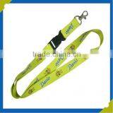 Custom Logo Smooth Nylon Detachable Blank Buckle Lanyards thumbnail-5