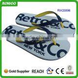 Unique Men Customized Eva Footwear Design Slipper,Customized Logo Beach Slipper thumbnail-1