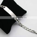 Factory Customize Stainless Steel Tag ID Bracelet Men's Jewelry thumbnail-2