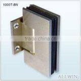 Brushed Nickel Solid Brass Shower Door Hinge