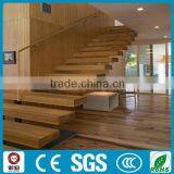 Simple and Modern Indoor Wood Floating Stairs thumbnail-1