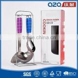 2015 New Plastic Handle Design Stainless Steel Kitchen Utensils