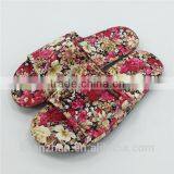 Floral Cotton Print Nude Indian Girls Photos Slipper thumbnail-1