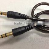 Male-Male 3.5mm to 3.5mm With Stereo Plug Audio Jack Audio Cable thumbnail-2