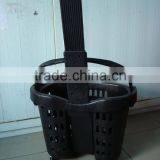 Competitive Price Green Plastic Shopping Basket thumbnail-1