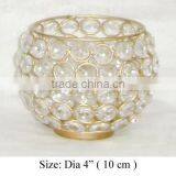 Crystal T-light, T-light, T-light Holder, Wedding T-light Holder, Decorative T-light Holder thumbnail-1
