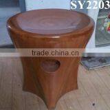 Round Morden Simple Leisure Blue Indoor Fiberglass Chair thumbnail-4