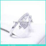 Silver 925 Heart and Key Dangle Charm Ring Hot Sell Cheap Price Silver Ring Jewelry thumbnail-4