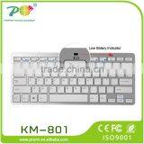 POM Top Sale Mini Wireless Keyboard and Mouse Combo KM-801 thumbnail-3