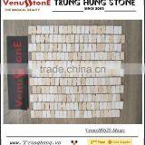 White Cream Marble Mosaic With Magic Design thumbnail-1