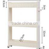 Folding Removable Plastic Corner Storage Shelf Rack Storage With Handel thumbnail-4