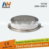 YC702 1000A Inverter High Voltage Thyristor High Currentcapsule Type Thyristor