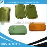 8011 Soft Lubricated Oil White Lacquered Aluminium Foil Airline Container thumbnail-1