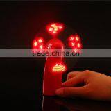 2016 Latest Products In Market Gift Ideas Custom Message Led Flashing Fan