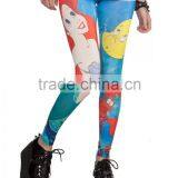 Custom Cartoon Printed Tights Leggings thumbnail-1