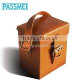 Camera Travel Accessories Genuine Leather Camera Carry Bag thumbnail-4