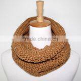 New Arrival Fashionable Crochet Neck Warmer Knitted Round Neck Scarf Wholesale