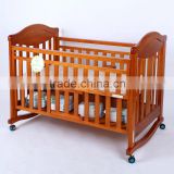 2015 best quality Wooden baby cot