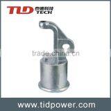 Line Post Polymer Insulator End Fitting Horizontal Trunnion Type thumbnail-1