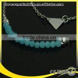 Blue Crystal Intimate Fashion Teen Necklace Jewelry, Teenage Fashion Jewelry thumbnail-2