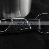 Man's New Design Leather Keychain/fashion Leather Metal Keychain thumbnail-4