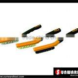 3PC Soft Grip Handle Wire Brush Set thumbnail-1