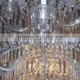 530-10 English Regency Style 15-Light Crystal Chandelier thumbnail-4