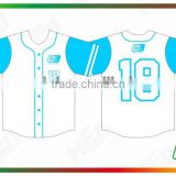 Customized Sublimation Custom Baseball Jerseys with coolmax Baseball Wear For Clubs/Youth
