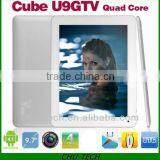9.7" Cube U9GTv U9gt5 Quad Core Retina Capacitive 1.8GHz Dual Cam 2GB/16GB TAB