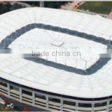 tensile fabric architecture membrane structure for Smart Retractable and large span automatic roof system