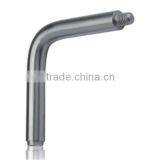 Inox 90 Degree M8 Thread Handrail Bracket Thread Bent for Railing and Stairs thumbnail-3