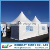 Hot selling aluminum alloy frame structure umbrella market pagoda tent for concert