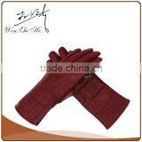 AB Grade Ladies Leather Gloves UK With Dacron Fiber thumbnail-5
