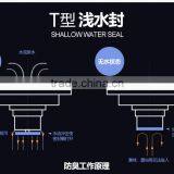 LABRAZE LE8501H Bathroom/kitchen Brass Floor Drains With Antique Brushed thumbnail-4