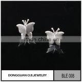 New Designs Matte Butterfly Jewelry Earrings for Woman thumbnail-1