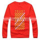 Hot Sale Crewneck Plain Pocket Sweatshirt no Hood thumbnail-1