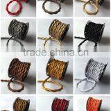 RED Electrical Wire Braided Cable 2/3 Core Edison DIY Pendant Cord thumbnail-4