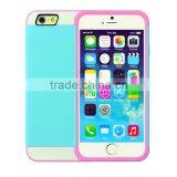 Blue/Pink Hard Soft High Impact Case Cover for Apple IPhone 6 thumbnail-1