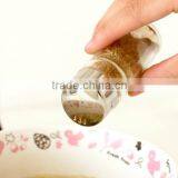 4pcs/set Spice and Oil Glass Bottle Set With Metal Stand thumbnail-5