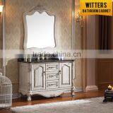 Hot Sale Unfinished Wood Cheap Bathroom Cabinet