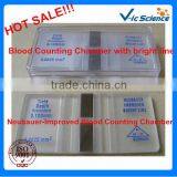 Medical Hospital Neubauer-Improved Advanced Blood Counting Chamber With Bright Line