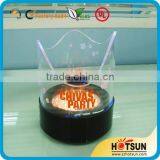 Acrylic LED Bottle Display for Wine & Beer