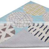 Modern Design Hand Tufted Cut Pile Wool Carpet; Latexed Back With Cotton thumbnail-3