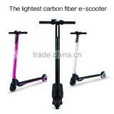 Carbon Fiber Folding Electric Scooter With 5 Inch Solid Tires for Adult thumbnail-2