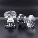 55mm Transparent Shining Crystal Closet Dressing Cabinet Pull Handle