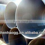 Q195/Q235/Q345 ERW Black Spiral Welded Steel Pipe thumbnail-1